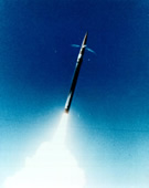 THAAD Missile in flight