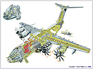 AIR A400M Cutaway Numbered