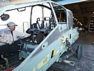 AH-64 stripped fuselage