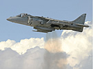 AV-8B side hover