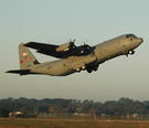 C-130J taking off