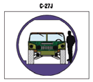 C-27J HMMWV Cross-Section