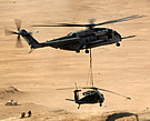 CH-53E lifts UH-60
