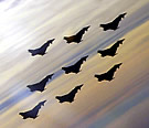 Eurofighter - RAF Diamond 9