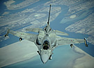 F-16E, head-on