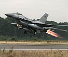 F-16 flyout