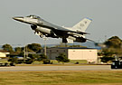 AIR F-16 USAF Kunsan ROK Takeoff