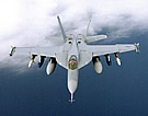 F-18E armed