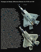 YF-22vs F-22 Comparison