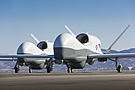MQ-4Cs at Palmdale, CA