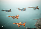 AIR Mirage F1C France F1C Qatar Alpha Jet Qatar CF-18A F-16C