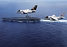 VS-22 Sqn S-3Bs over CVN-73