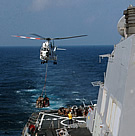 SA-330 from T-AKE-1 VERTREP DDG-78