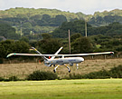 UAV Hermes 450 Landing ParcAberporth