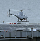 UAV RQ-8A Landing on LPD-13
