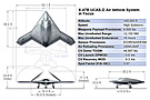 X-47B 3-view