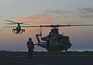 UH-1Y AH-1Z on LHD-5 Sunset