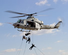 UH-1Y ropedown