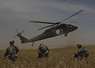 UH-60 Squad Pickup In Iraq