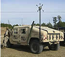 Boomerang on HMMWV