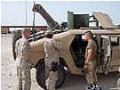ICE Installation On HMMWV