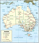 Map: Australian States