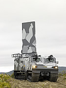 BvS10 Mk.II and ARTHUR C-RAM radar