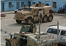Cougar 6x6 and Polish HMMWV picture in Iraq