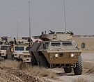 M1117 ASV convoy Iraq