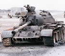 T-55, Iraq, damaged tank