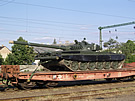 Hungarian T-72, Kecskemet Railway Station