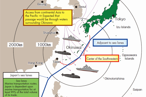 Japan and surroundings