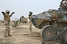 USMC directing traffic