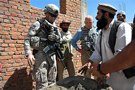 US Army Afghanistan Brick Wall Construction