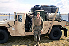 LWPS loaded in HMMWV
