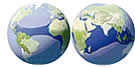 Pentagon's New Map, Globes
