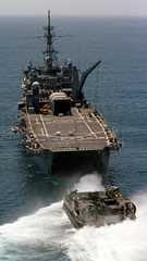 LCAC Boarding USS Denver LPD-9