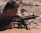 HK416 desert testing