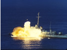 Harpoon Missile Impact