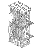 MK41 VLS Line Drawing