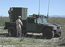 NETFIRES CLU on HMMWV