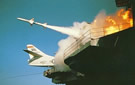 RIM-7 Sea Sparrow Launch