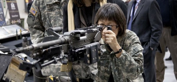 Heidi Shyu, taking aim