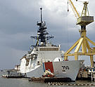 USCGC NSC Bertholf Final Fitting