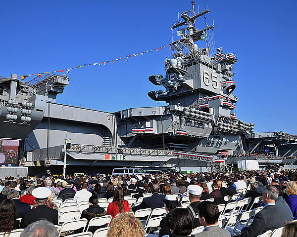 USS enterprise Inactivation