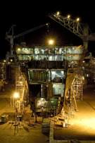 CVN-77 Construction Cross-Section