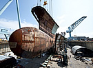 CVN 78's 680t bow superlift