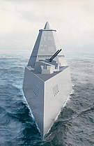 DDG-1000 ship Head-On