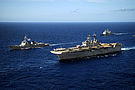 DDG-991 & USN LHD-6, CG-65