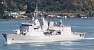 Benchill: HMNZS Te Mana in Dunedin